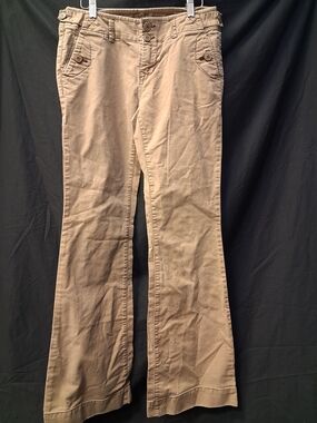 Maurices Wide Leg Pants in Khaki Brown Size 5/6 Long